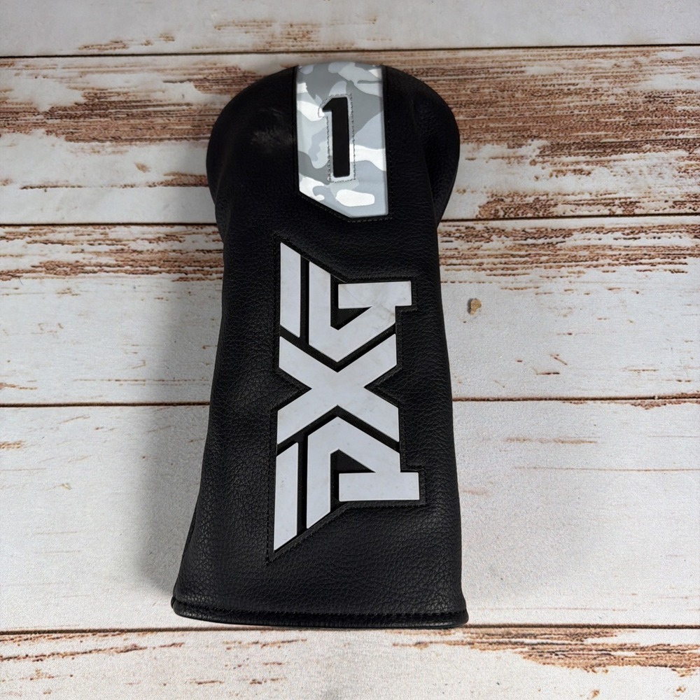 PXG 7 Fairway Wood Headcover Black Magnetic Quick Stick Cart Magnet Used